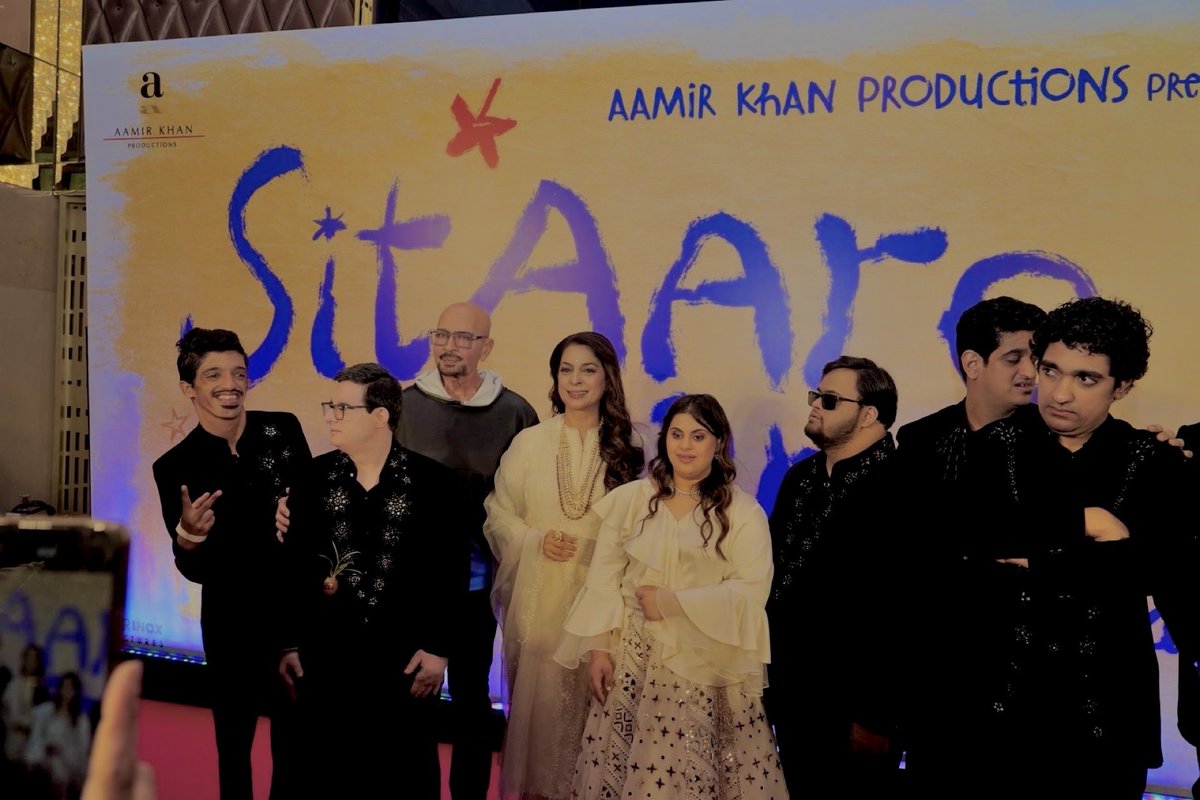 Juhi Chawla Mehta (@iam_juhi) on Twitter photo Congratulationsss Aamir <a href="/AKPPL_Official/">Aamir Khan Productions</a> … What a lovely film … and superrr performance … This is a MUST watch!! ⭐️⭐️⭐️⭐️⭐️⭐️⭐️⭐️⭐️⭐️#sitaarezameenpar Congratulationsss Aamir <a href="/AKPPL_Official/">Aamir Khan Productions</a> … What a lovely film … and superrr performance … This is a MUST watch!! ⭐️⭐️⭐️⭐️⭐️⭐️⭐️⭐️⭐️⭐️#sitaarezameenpar