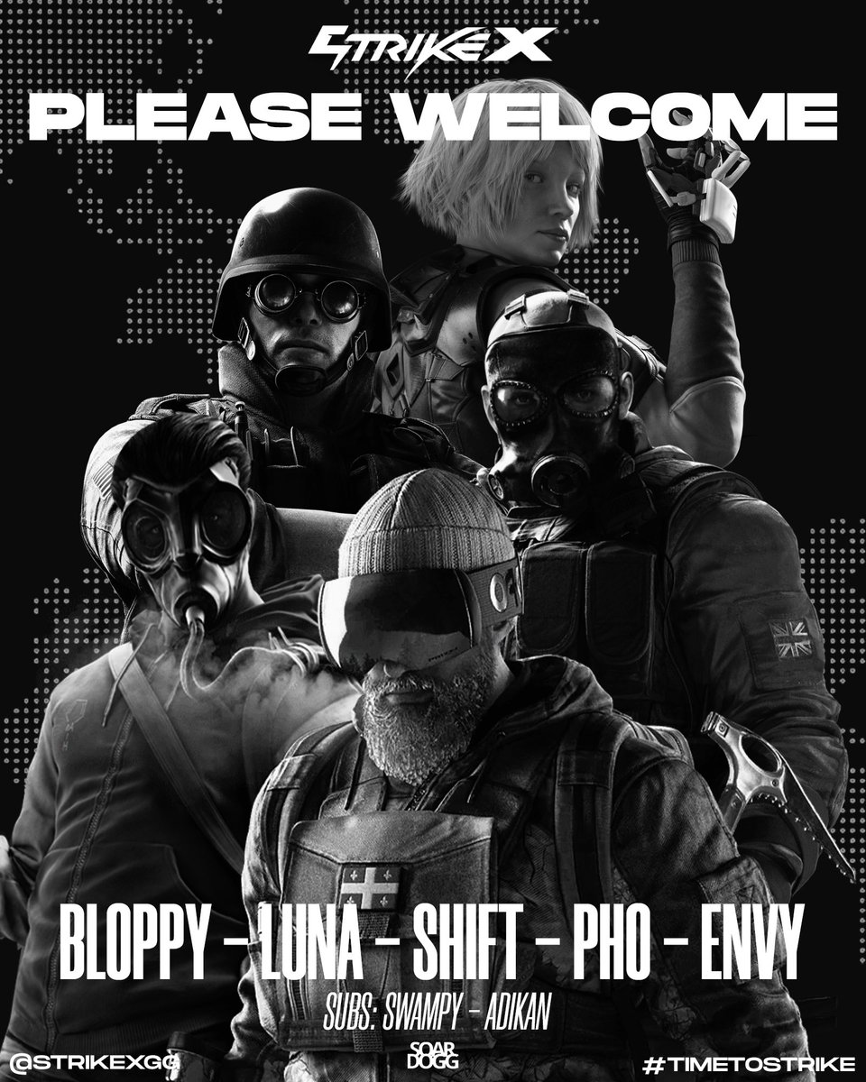 StrikeXGG's tweet image. Gameday 
@ProjectLunaR6 league vs. @ORG_A7 

Main Roster:
@blxppyy 
@yueli4ng_ 
@KidShiftEh 
@Sweet_Pho1475 
@Rividssbm 

Subs:
@adikanskywalker 
@SwampyWampy
#TimeToStrike⚡️