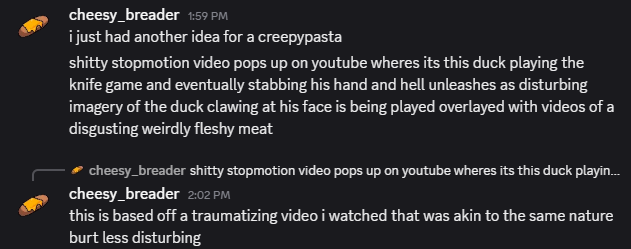 hi guys whats up with me coming up with completely random ideas that contribute to none of my already preexisting ones