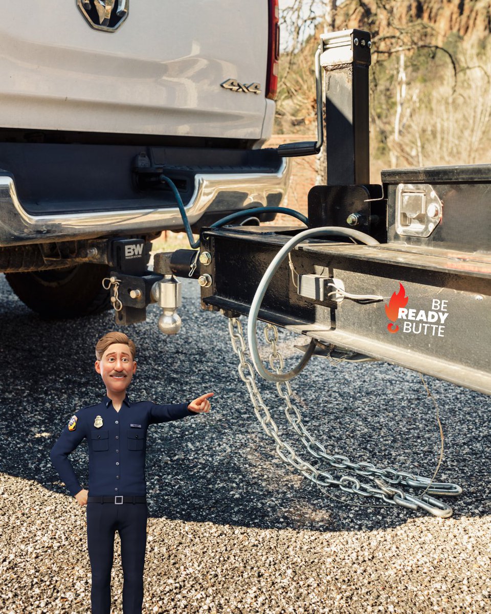 bereadybutte's tweet image. You don't want to be a drag, right? 
And you definitely don't want to cause a wildfire.

So check your vehicle for chains to ensure nothing will make sparks on the road!

#BeReadyButte #preventwildfires #ButteCounty