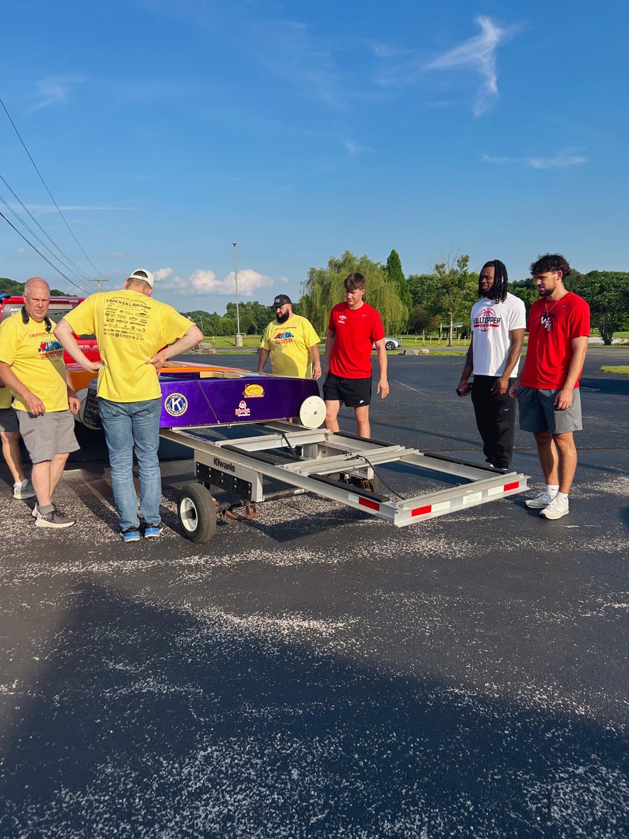 Great experience volunteering at the annual Bowling Green Soap Box Derby at Phil Moore Park 🏎️💨