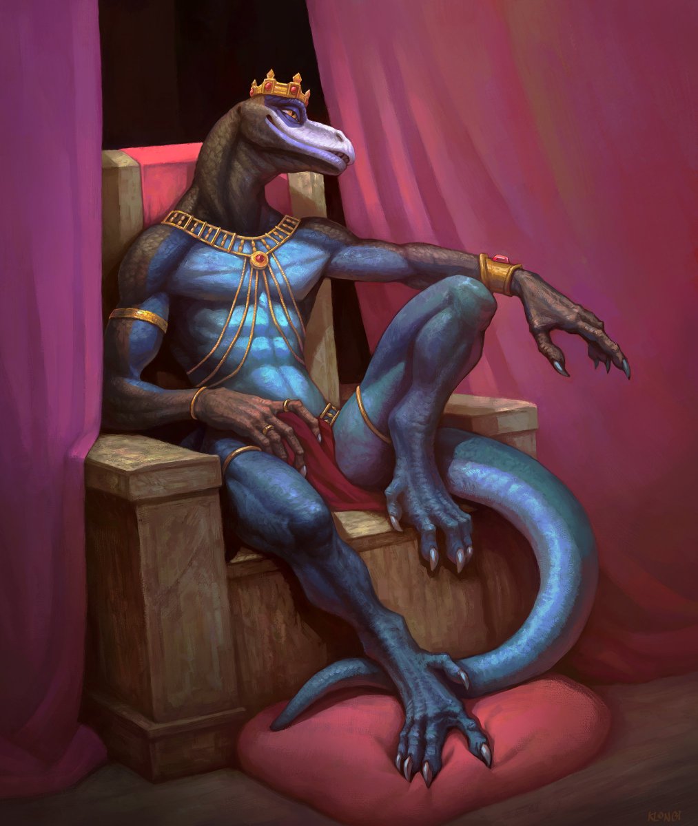 (He likes to pretend.)
Commission for <a href="/KWolf_Art/">KWolf Art</a>