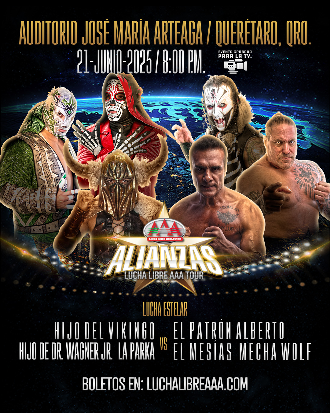 Lucha Libre AAA World Wide - 21/06/2025