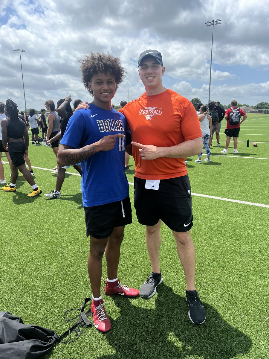 Richard “Trae” Johnson III (@trae_johnson27) on Twitter photo Thank you <a href="/Coach_Stammetti/">Coach Rich Stammetti</a> for inviting me out to Red oak to compete, It was a great experience !
<a href="/ECUTigersFB/">ECU Tigers Football</a>
<a href="/LitrentaJohn/">John Litrenta</a>
<a href="/CoachTowels/">J. Towels III</a>
<a href="/RRaiderone/">Raiderone</a>
<a href="/CoachClay29/">CoachClay</a>
<a href="/HebronFootball/">Hebron Hawks Football</a>
<a href="/314coachswagg/">Le'Andre Nebbitt</a> Thank you <a href="/Coach_Stammetti/">Coach Rich Stammetti</a> for inviting me out to Red oak to compete, It was a great experience !
<a href="/ECUTigersFB/">ECU Tigers Football</a>
<a href="/LitrentaJohn/">John Litrenta</a>
<a href="/CoachTowels/">J. Towels III</a>
<a href="/RRaiderone/">Raiderone</a>
<a href="/CoachClay29/">CoachClay</a>
<a href="/HebronFootball/">Hebron Hawks Football</a>
<a href="/314coachswagg/">Le'Andre Nebbitt</a>