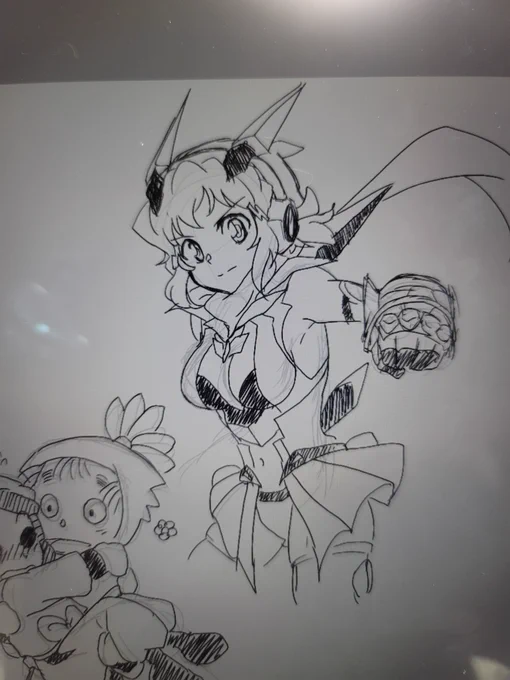 新しいお絵描きタブレット届いたので試し描きφ(。_。*)カキカキ 