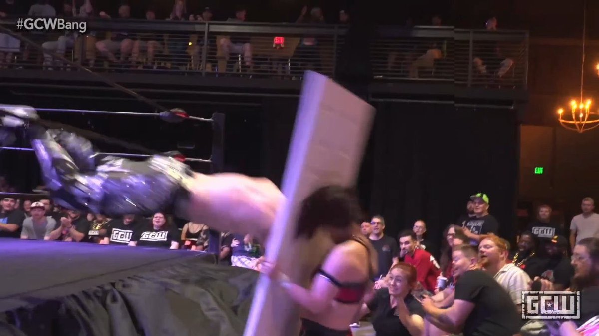 山下実優 Miyu Yamashita (@miyu_tjp) on Twitter photo I saw a door right in front of me—couldn’t help but grab it.
And of course, I got hit back twice as hard.
Blake really is crazy.
Thanks for last night <a href="/GCWrestling_/">GameChangerWrestling</a> fans 🫶 I saw a door right in front of me—couldn’t help but grab it.
And of course, I got hit back twice as hard.
Blake really is crazy.
Thanks for last night <a href="/GCWrestling_/">GameChangerWrestling</a> fans 🫶