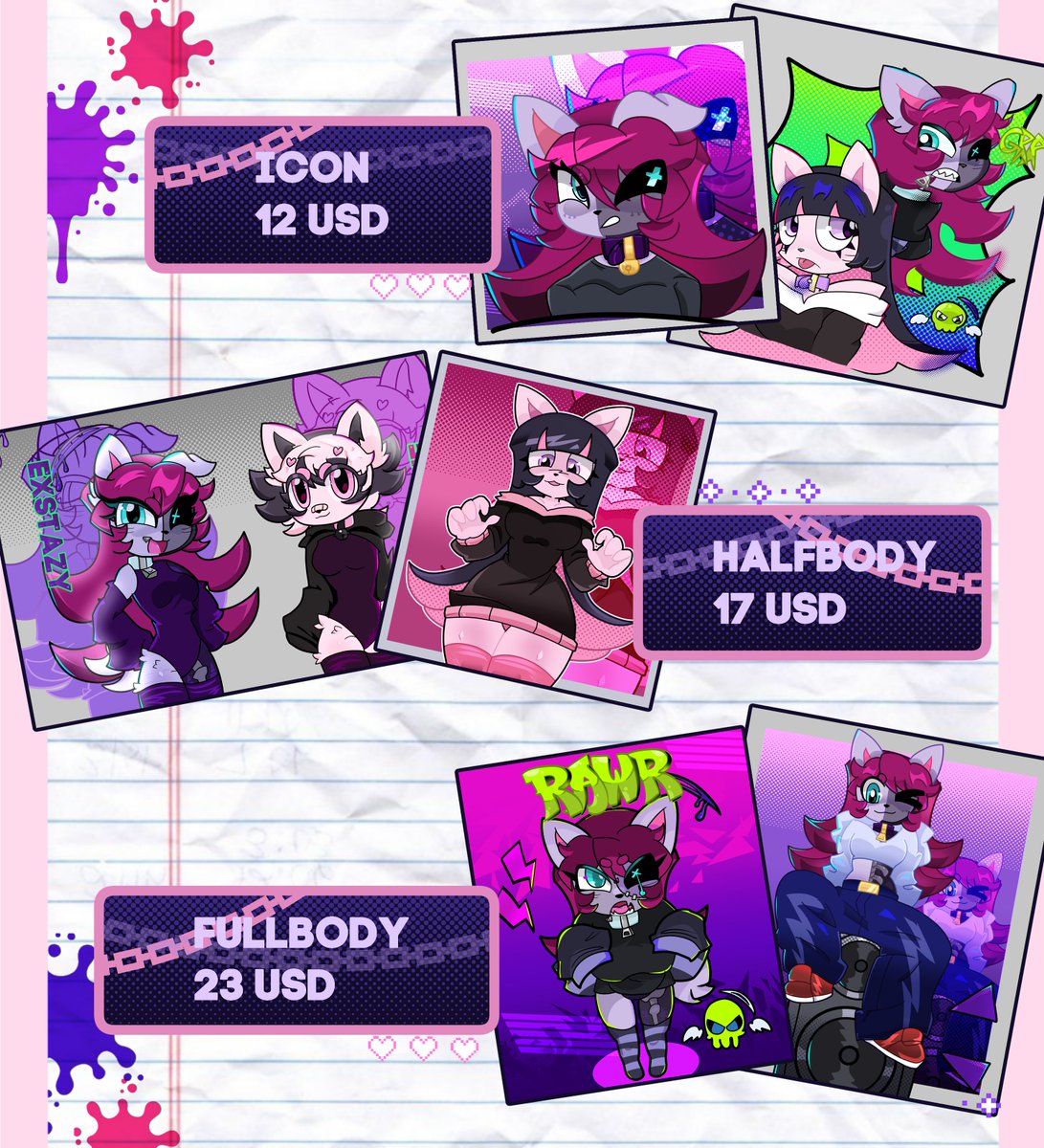 vampycat// COMMS OPEN tweet media