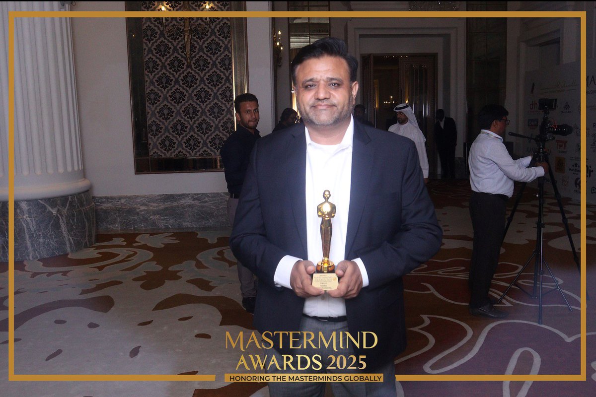ImSohaibirfan's tweet photo. We have the Team which makes you win at all levels - #Alhumdulilah - MasterMind DXB Award best Live streaming & broadcast services in region ;)π
#MastermindDxb #TPT360 #TransGroup #TPT https://t.co/Y2cnYcuAS5