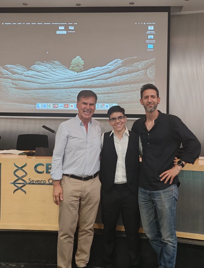 JJLucasLab's tweet image. So proud of Claudia Rodríguez-López for her brilliant defense of her Doctoral Thesis entitled “TAF1-dependent transcriptional dysregulation underlies multiple sclerosis” yesterday at CBM!
@CBM_CSIC_UAM
#ciberned
@SENC_