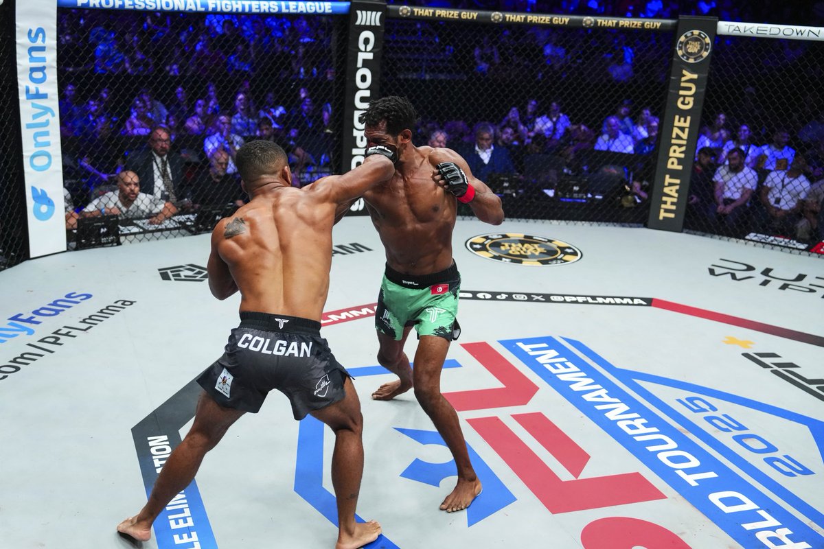12-0. EARNED. NEVER GIVEN! #1 contender. See you soon Champ. 🙏🏾👊🏾 @usman_nurmagomedov <a href="/PFLMMA/">PFL</a>