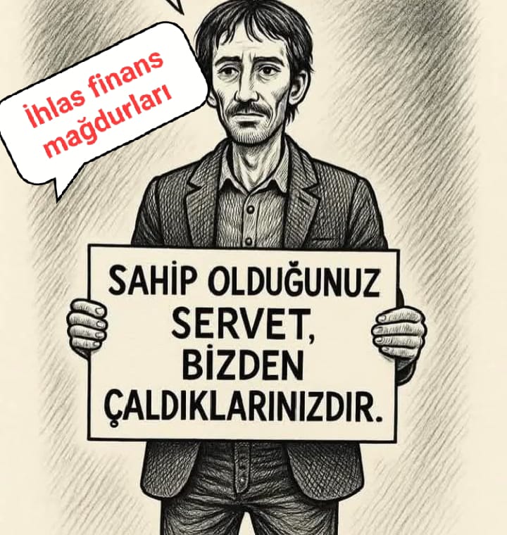 #ihlasfinansVurgununaGözYumma!
📌#İHLASZEDELER SÖZDE TASFİYEYE 25 YILDIR MAHKÜM EDİLDİ,TEMLİK AYRI TASFİYESİ AYRI PLANLANMIŞ NİTELİKLİ DOLANDIRICILIĞA TERKEDİLDİ!
#TürkiyeYüzyılı
#ParamızPulOldu!
#YetkililerSUS_PUS!
<a href="/RTErdogan/">Recep Tayyip Erdoğan</a> <a href="/eczozgurozel/">Özgür Özel</a> <a href="/omerbolatTR/">Prof. Dr. Ömer Bolat</a> <a href="/ticaret/">T.C. Ticaret Bakanlığı</a> <a href="/adalet_bakanlik/">T.C. Adalet Bakanlığı</a>