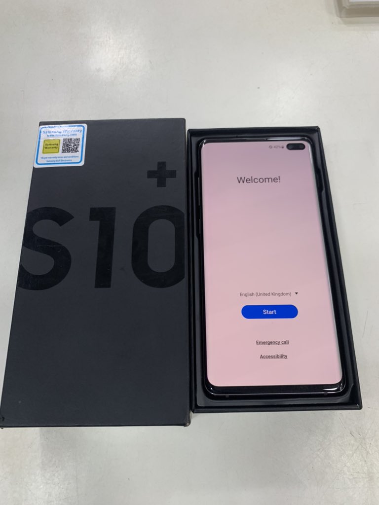 MuadGadget's tweet image. Open box 
Samsung S10+
8gig 512gig 
320k