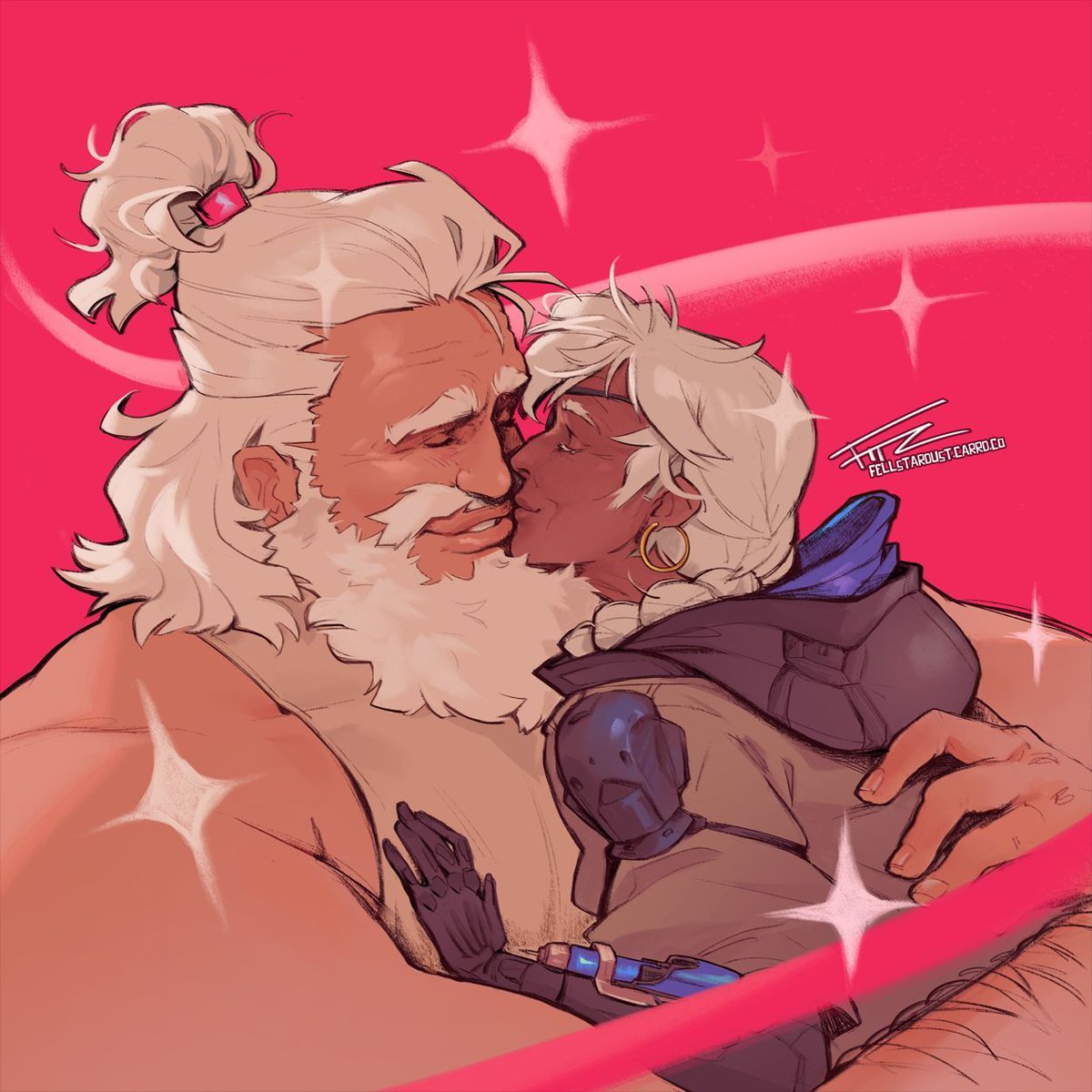 straight people from my videogame.... 

#overwatch2 #anahardt