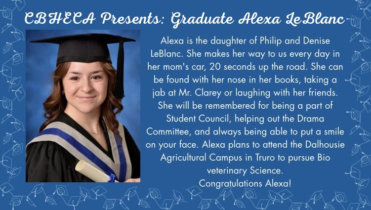 Congratulations Alexa!