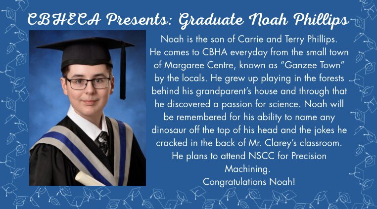 Congratulations Noah!