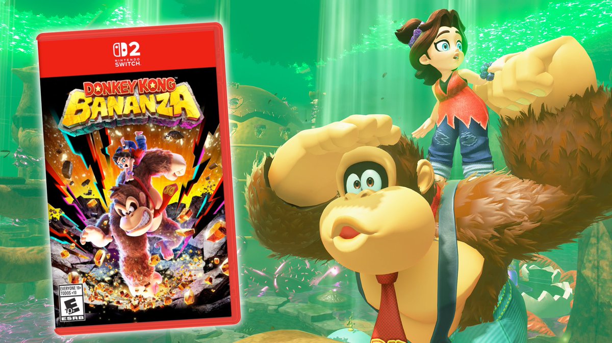 Donkey Kong Bananza is officially the best-selling game on Amazon right now: amzn.to/443FJi4

It's also the most wished for video game on Amazon: amzn.to/4jYj51p #ad