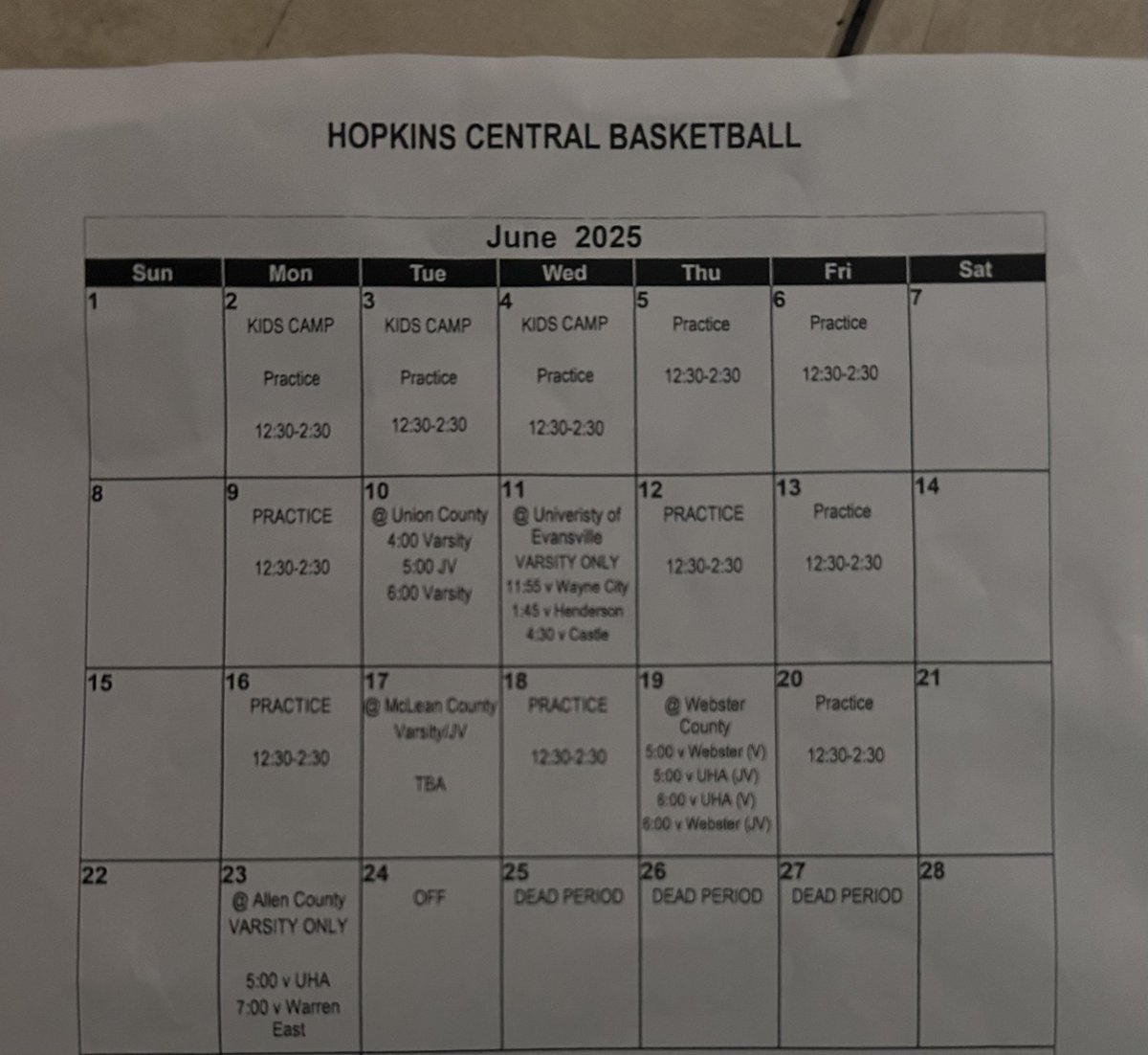 Last game on Monday for this month!!!
<a href="/Ward12Timothy/">Tim Ward</a> <a href="/JackPepYSU/">Jack Pepperney</a> <a href="/PrepHoopsKY/">Prep Hoops Kentucky</a>