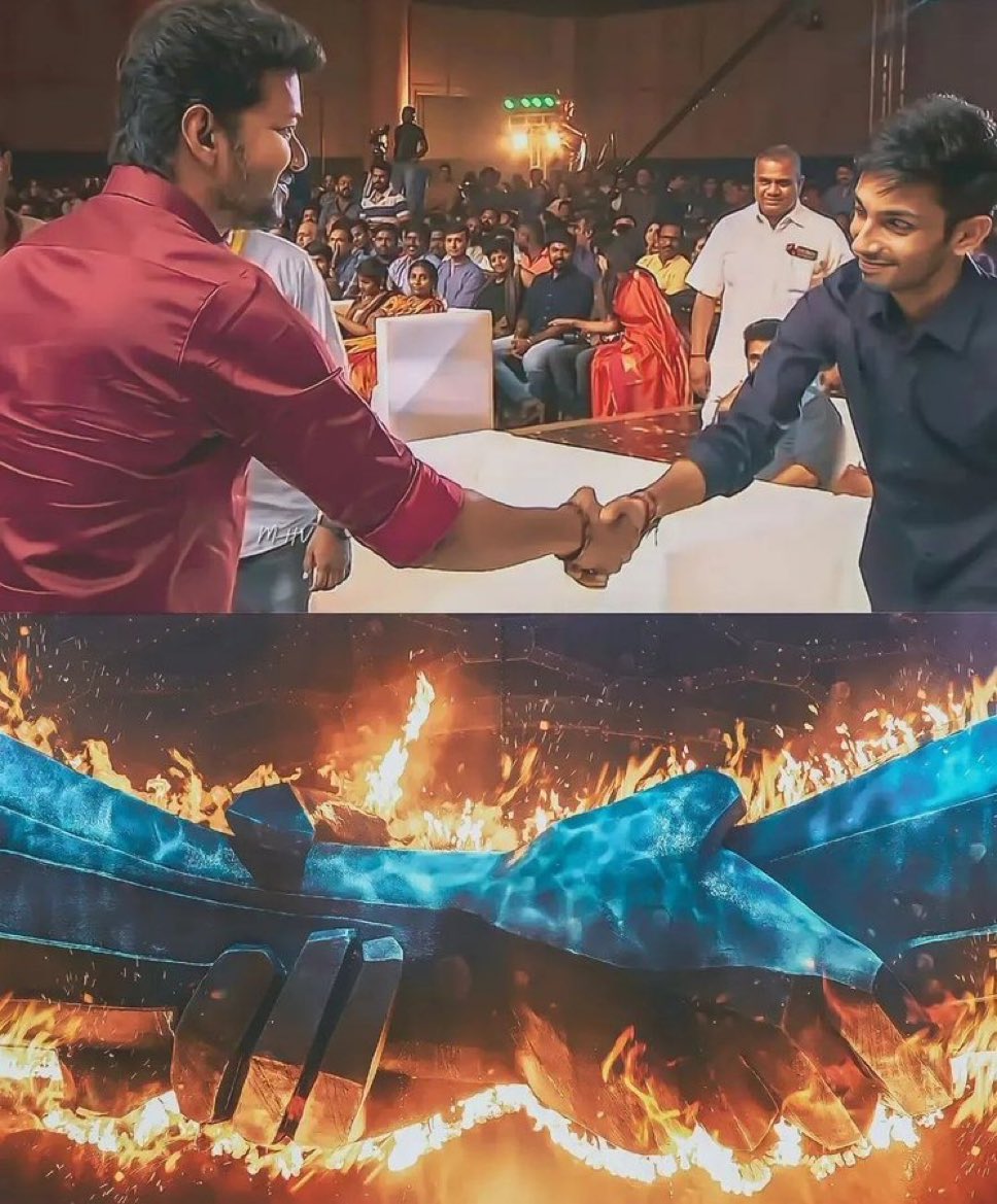 MSDian_VJ's tweet image. 🔥 தீ நீருடன் 🥶 சேர்ந்தது உண்டோ 🥵🥵💥

Less than 10 mins 🤩👊
#HBDThalapathyVijay #Anilrudh