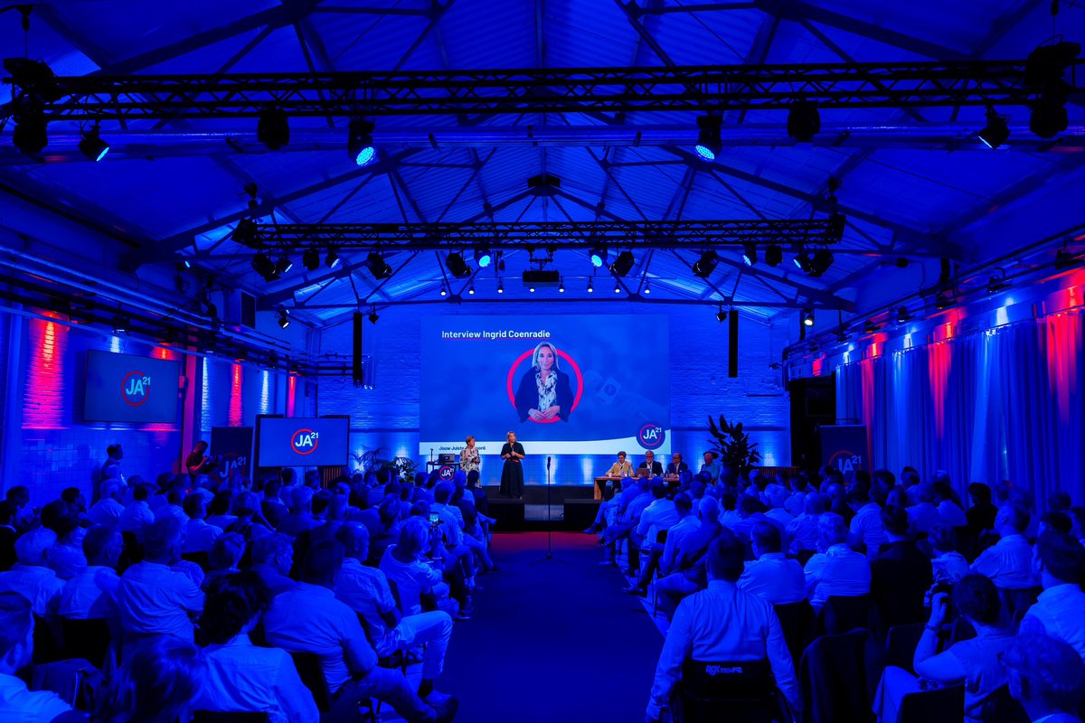 Een goed bezochte, energieke ALV vandaag. Met een heldere koers, groot enthousiasme en hoge motivatie is één ding duidelijk: JA21 is er klaar voor!