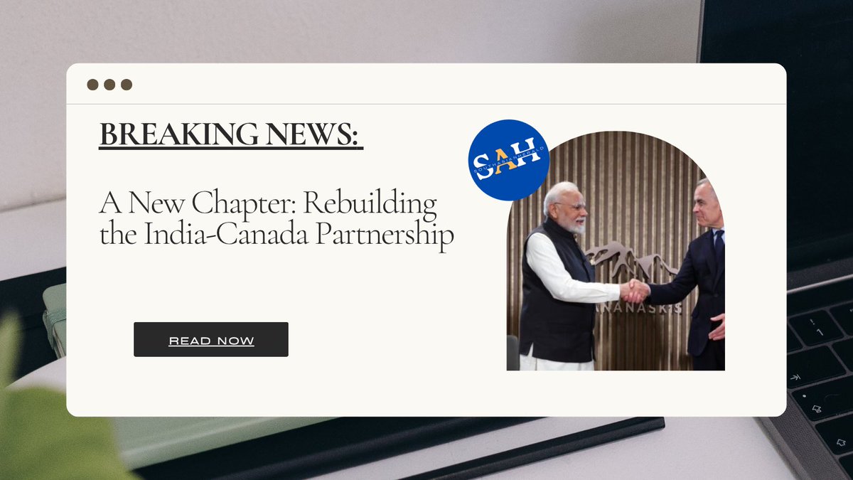 South Asian Herald (@saheraldnews) on Twitter photo A New Chapter: Rebuilding the India-Canada Partnership
<a href="/SanjeevJoshipur/">Sanjeev Joshipura</a> <a href="/IndiasporaForum/">Indiaspora</a> <a href="/narendramodi/">Narendra Modi</a> <a href="/MarkJCarney/">Mark Carney</a>
#IndiaCanadaRelations #G7Summit
southasianherald.com/a-new-chapter-… A New Chapter: Rebuilding the India-Canada Partnership
<a href="/SanjeevJoshipur/">Sanjeev Joshipura</a> <a href="/IndiasporaForum/">Indiaspora</a> <a href="/narendramodi/">Narendra Modi</a> <a href="/MarkJCarney/">Mark Carney</a>
#IndiaCanadaRelations #G7Summit
southasianherald.com/a-new-chapter-…
