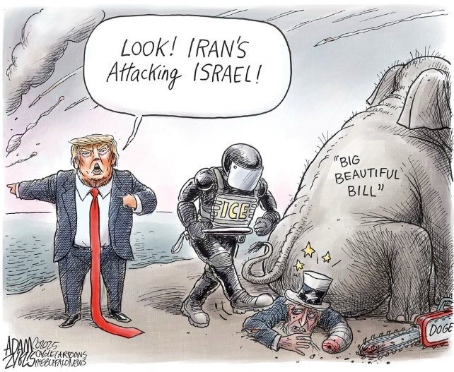 #Trump #BigBeautifulBill 

His usual deflections and distractions

He's just so despicable.....😒