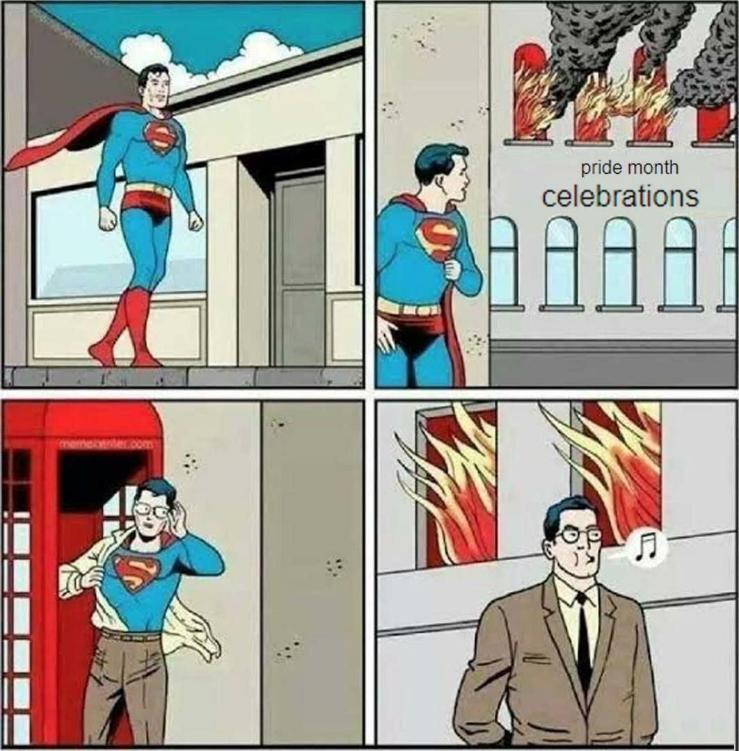 Der amerikanische Supermann hat eine eigene Meinung