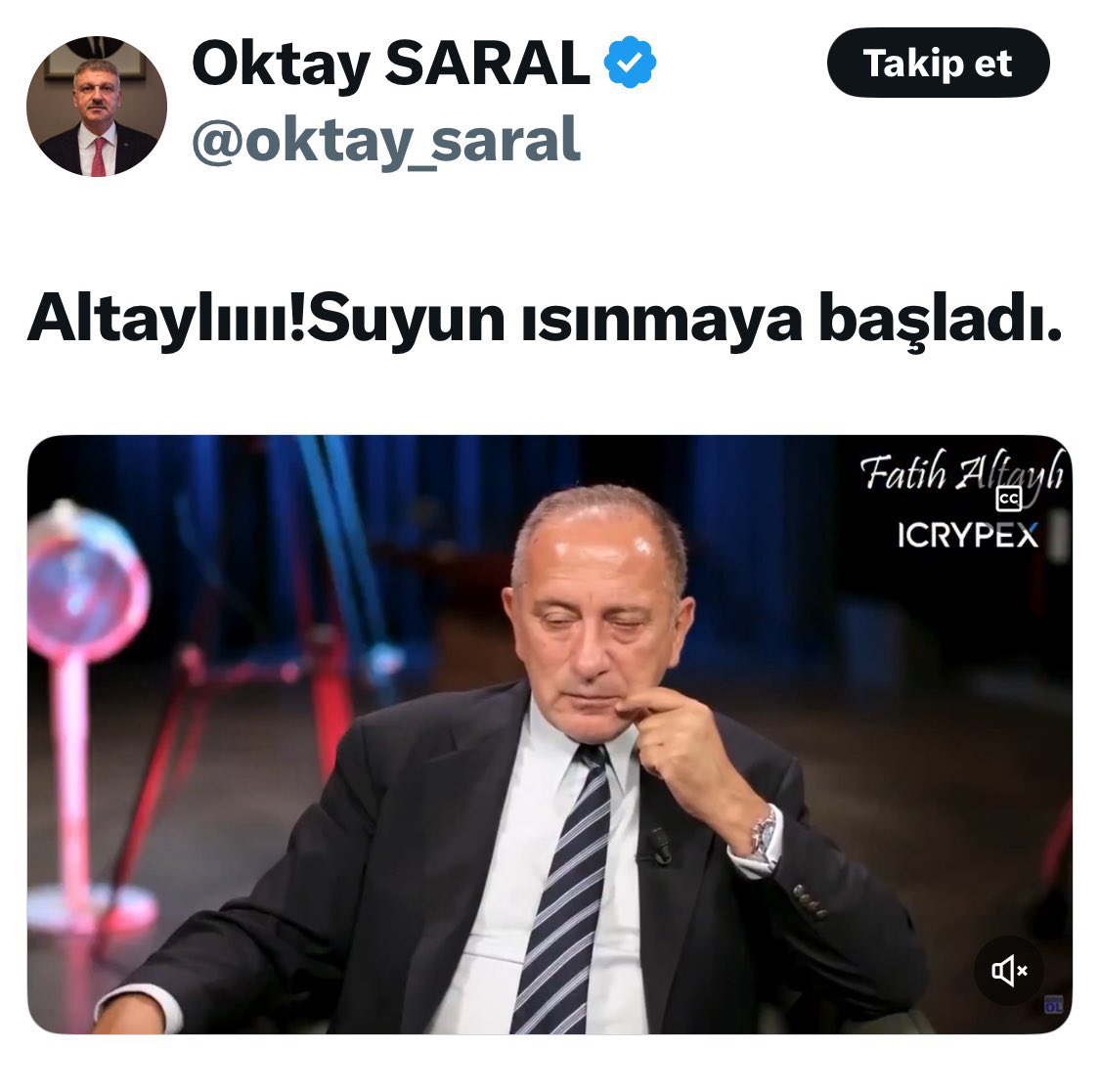 Sabah suyun ısındı diye tehdit ediliyorsun, akşam gözaltı... 

Aynen kardeş! Türkiye bir hukuk devletidir. Aynen...