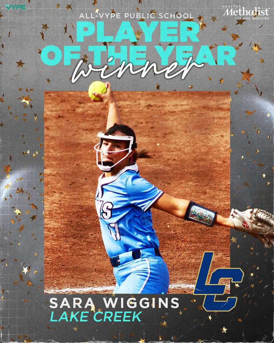 Another One!: Big congrats to another of our ballers, from our Hotshots National Galloway squad on winning Vype Player of the Year honors.  Congrats on a great year Sara!!