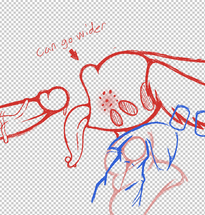 Archiblad has a very Big mouth.