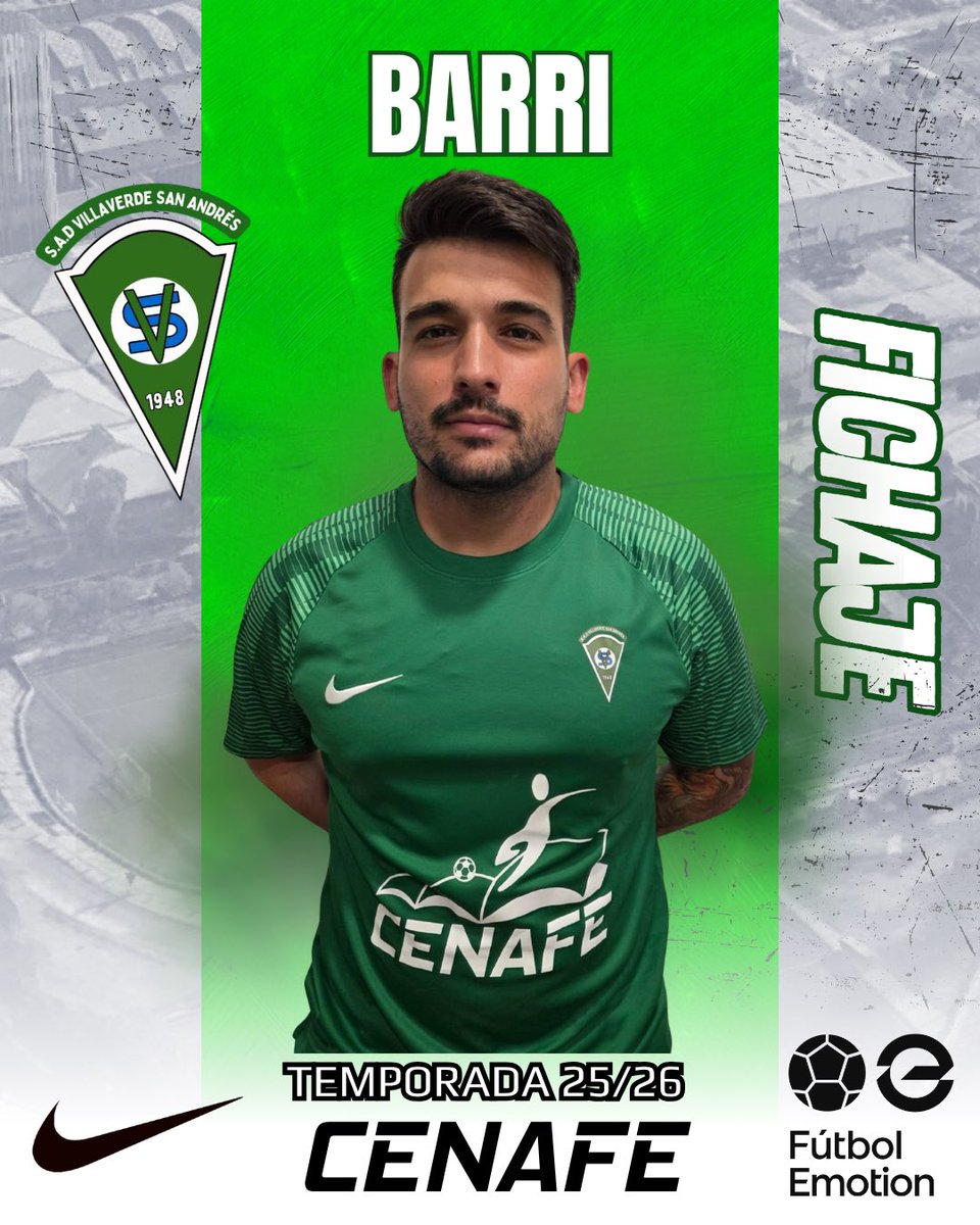 FICHAJE 💚⚽️

Nueva incorporación para nuestro centro del campo aportando calidad y buen juego para 𝓔𝓛 𝓑𝓞𝓣𝓣𝓘 <a href="/roberbarriga7/">Roberto.</a> se une a nuestro equipo procedente del CD Marchamalo.

#elbotti #barrifichado #vamosbotti💚 #elbarriohumildadesfuerzo