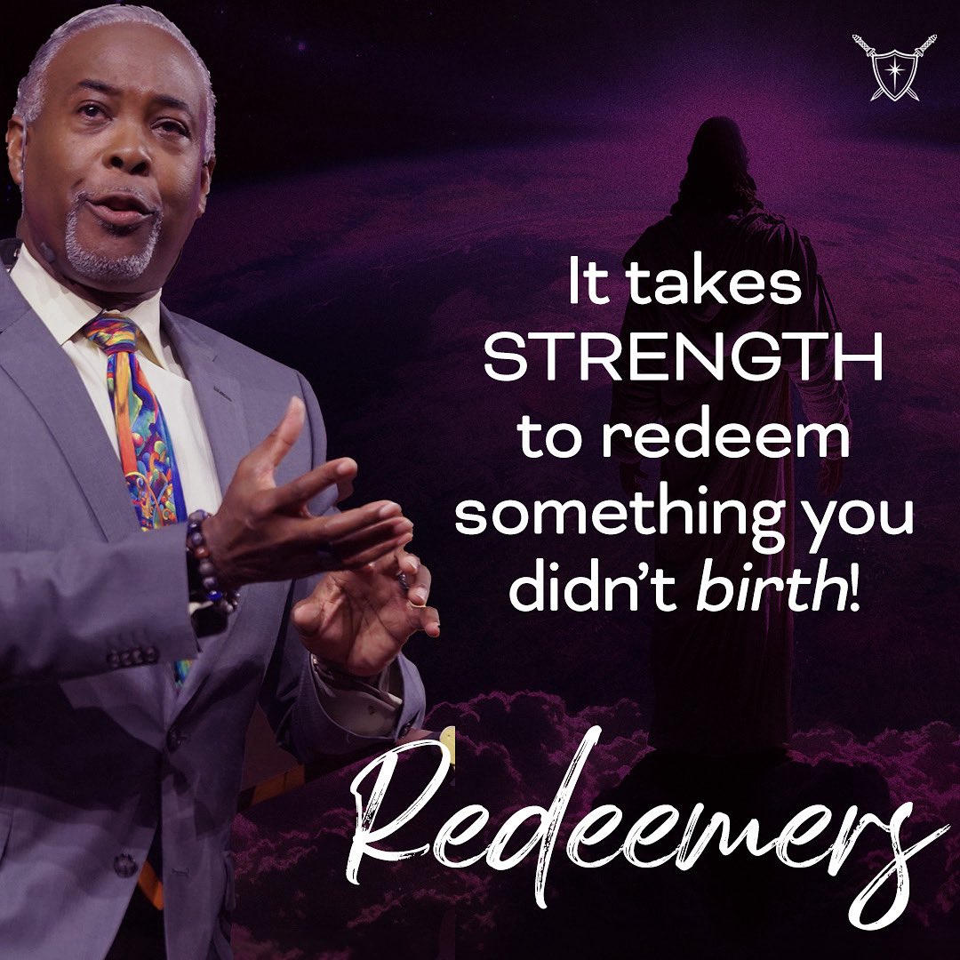 Redeemers are mature people because they accept responsibility for someone or something they did not create. #Redeemers