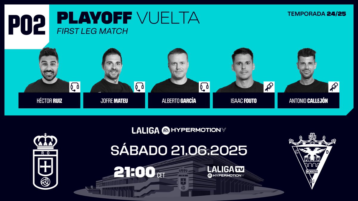isaacfouto's tweet image. 🙋🏻♂️Última fecha 📅
📺 Desde las 20.15h con TODA la previa en #LaLigaTV para todos los operadores de @LaLiga2
#InsideLALIGA
#RealOviedoMirandés