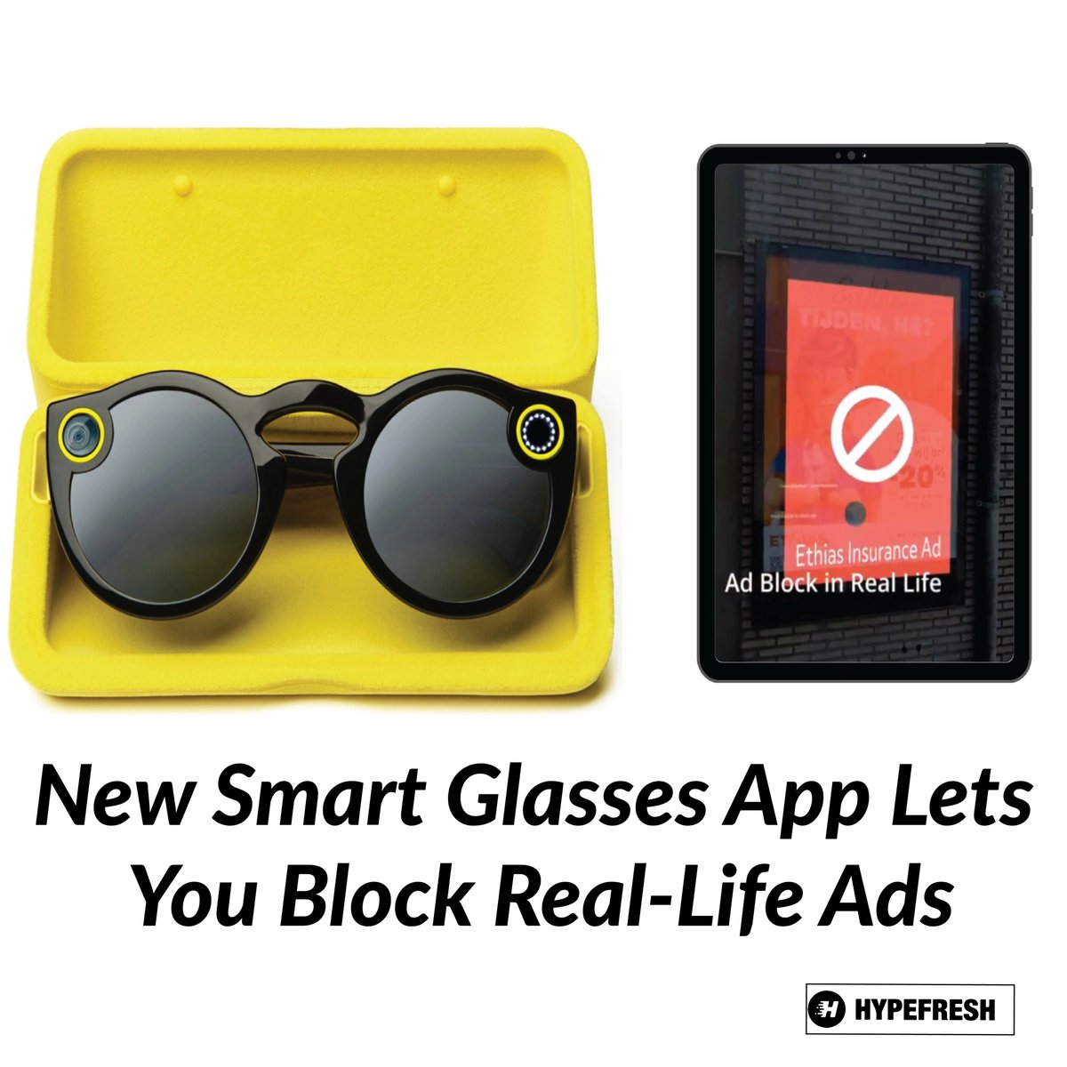 HypefreshC's tweet image. New Smart Glasses App Blocks Real-World Ads Instantly! 

#TechInnovation #AdFreeLife #SmartGlasses #FutureTech #AugmentedReality #NoMoreAds

🔗 Click for the full info- hypefresh.com/new-smart-glas…