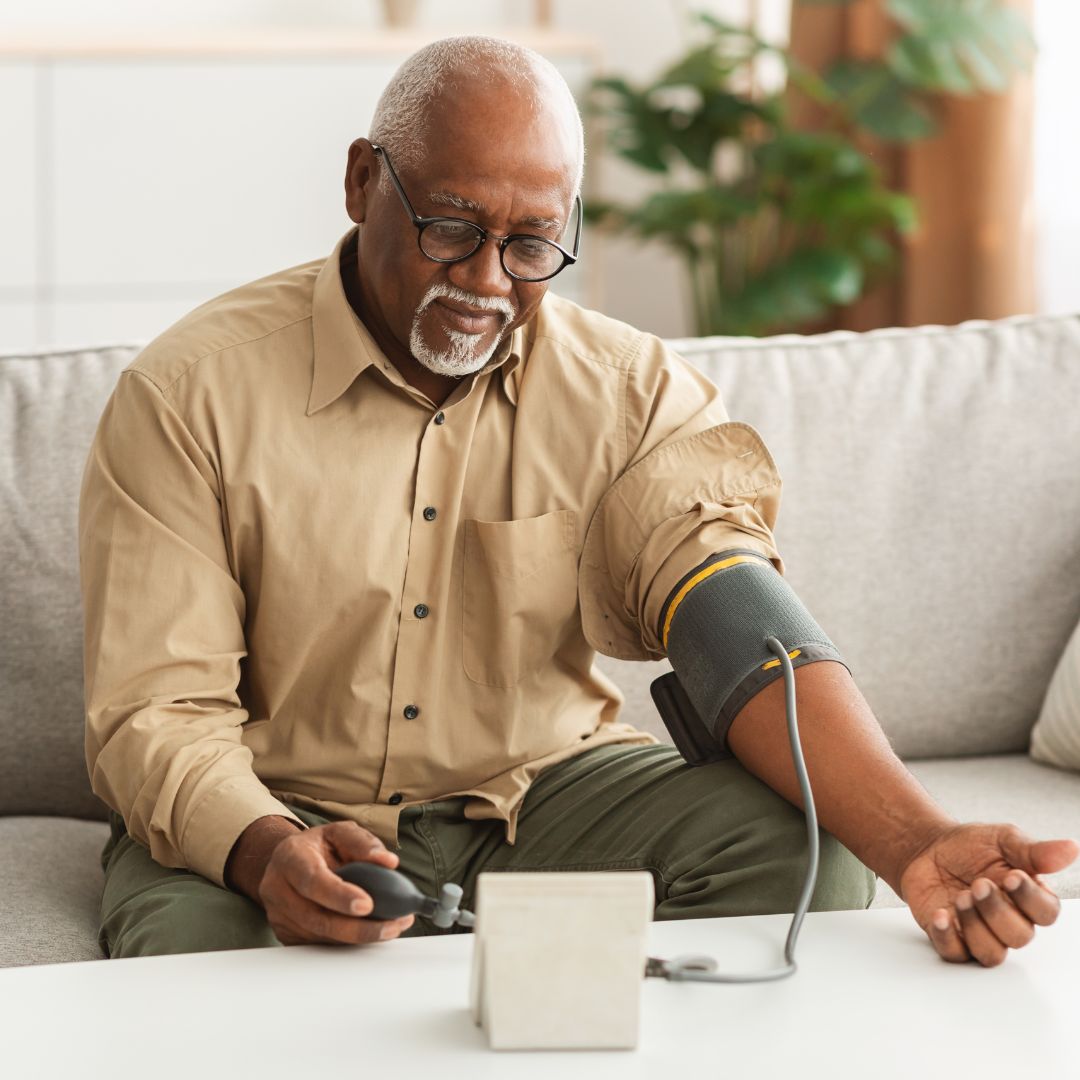 1 in 2 Black adults has high blood pressure—and many don’t know it. Get your BP checked this June. ❤️ #TakeActionForHealth