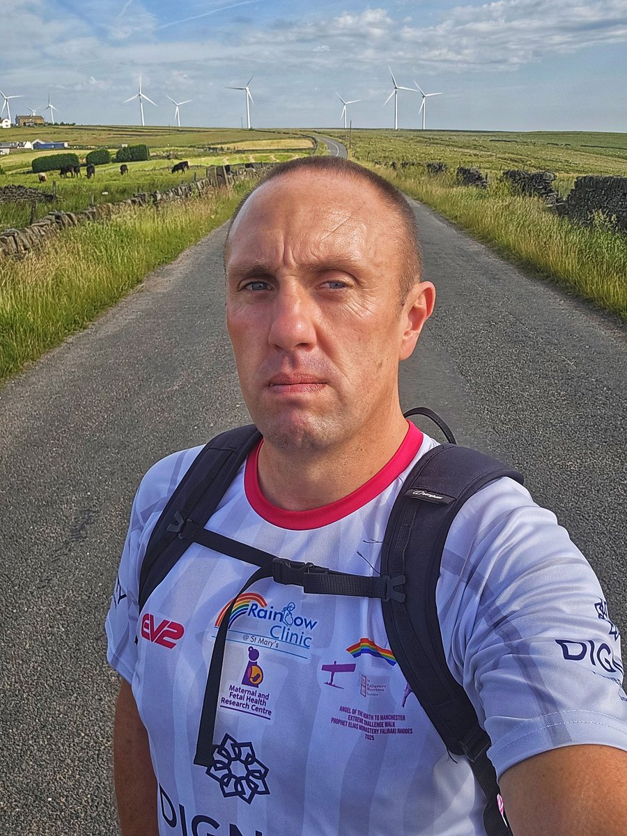 Hopefully we will get similar temperatures in three weeks time walking the 120 miles nonstop from the Angel of the North to Manchester. 
Thank you for your continued support.
To support with a donation for my two extreme challenges within one week please visit