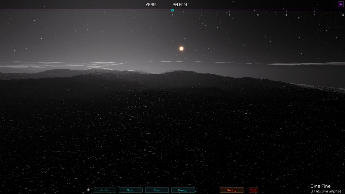 SineFineGame's tweet photo. Explore the galaxy, build outposts, find a habitable planet in #SineFine 

#screenshotsaturday  #gamedev #indiedev #unity3d #space #unity3d https://t.co/kbaVGbQZup