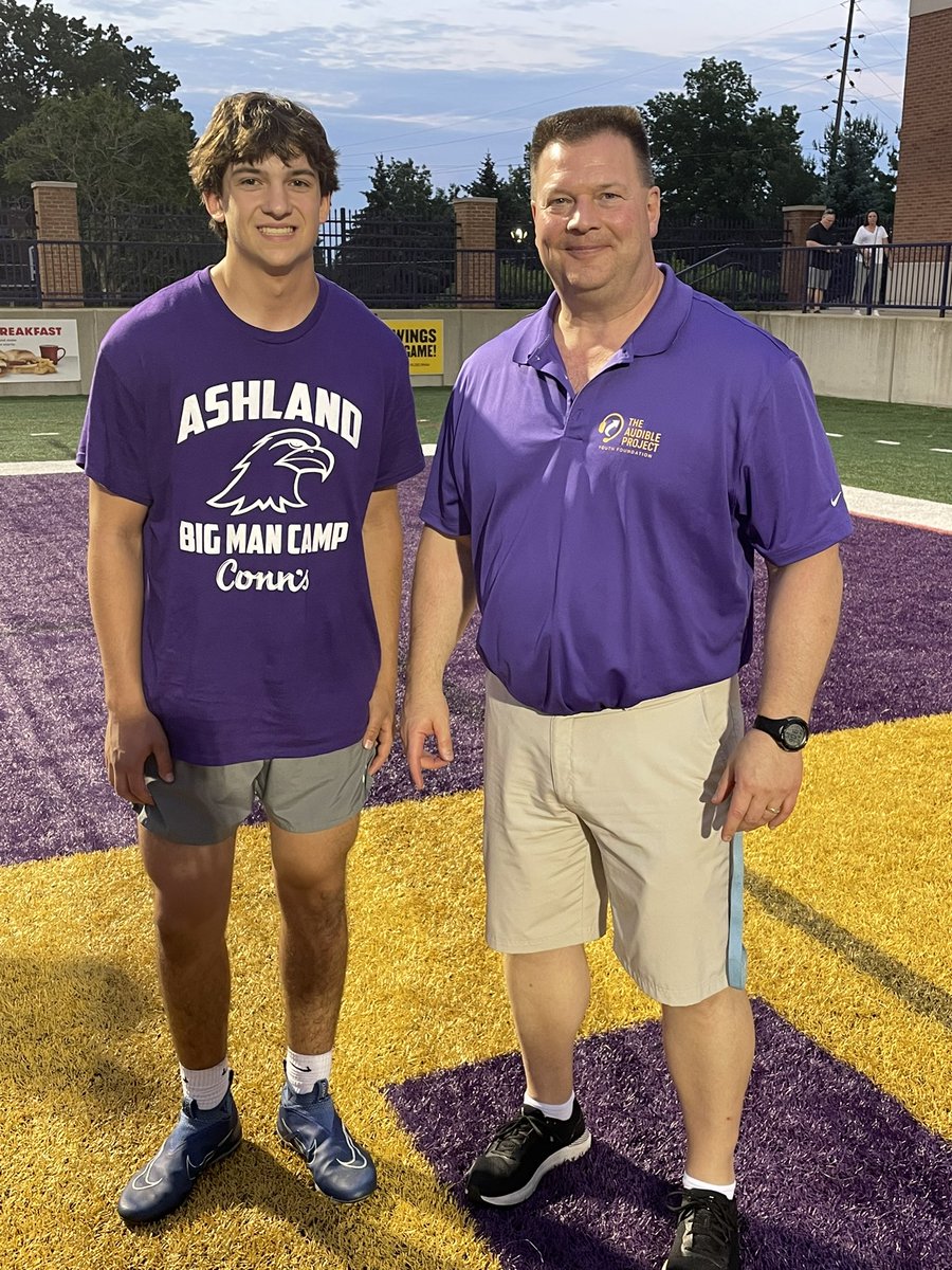 GavinConstan05's tweet image. Yesterday I attended the @AshlandFB big man camp. I learned a lot and had a great time. Thanks to @JimCordle63 for taking the time to work with me. Also thanks to @coach_geiser for taking the time to meet me.
@LakeCoachD
@ScottTripp18
@SupeJR