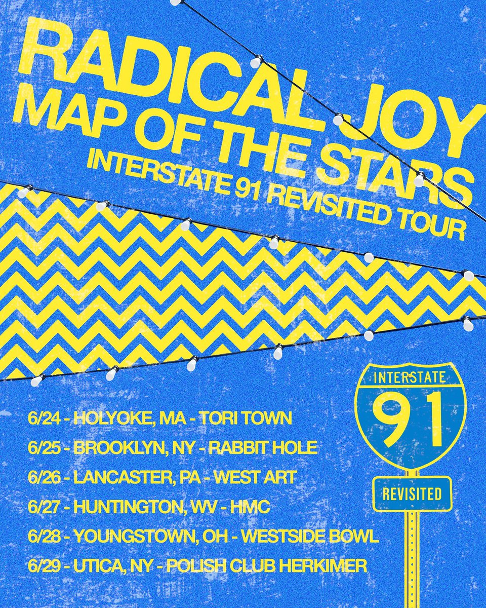 Come see <a href="/radicaljoyma/">radical joy</a> on tour next week and get a tour exclusive tape containing 7 unrelased songs from LP1