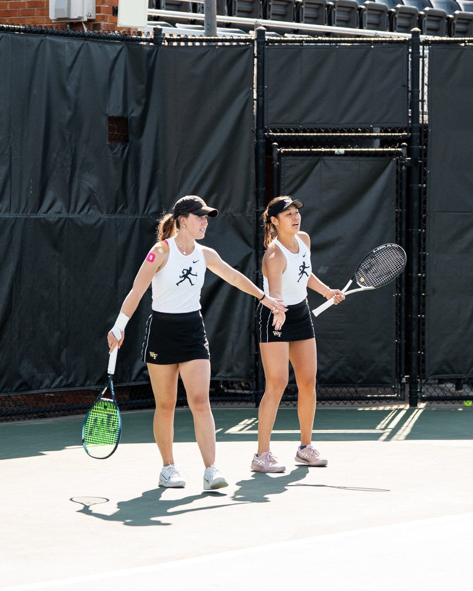 Talk about a dynamic duo 😌
16-4 in doubles this spring after a 14-0 start❕