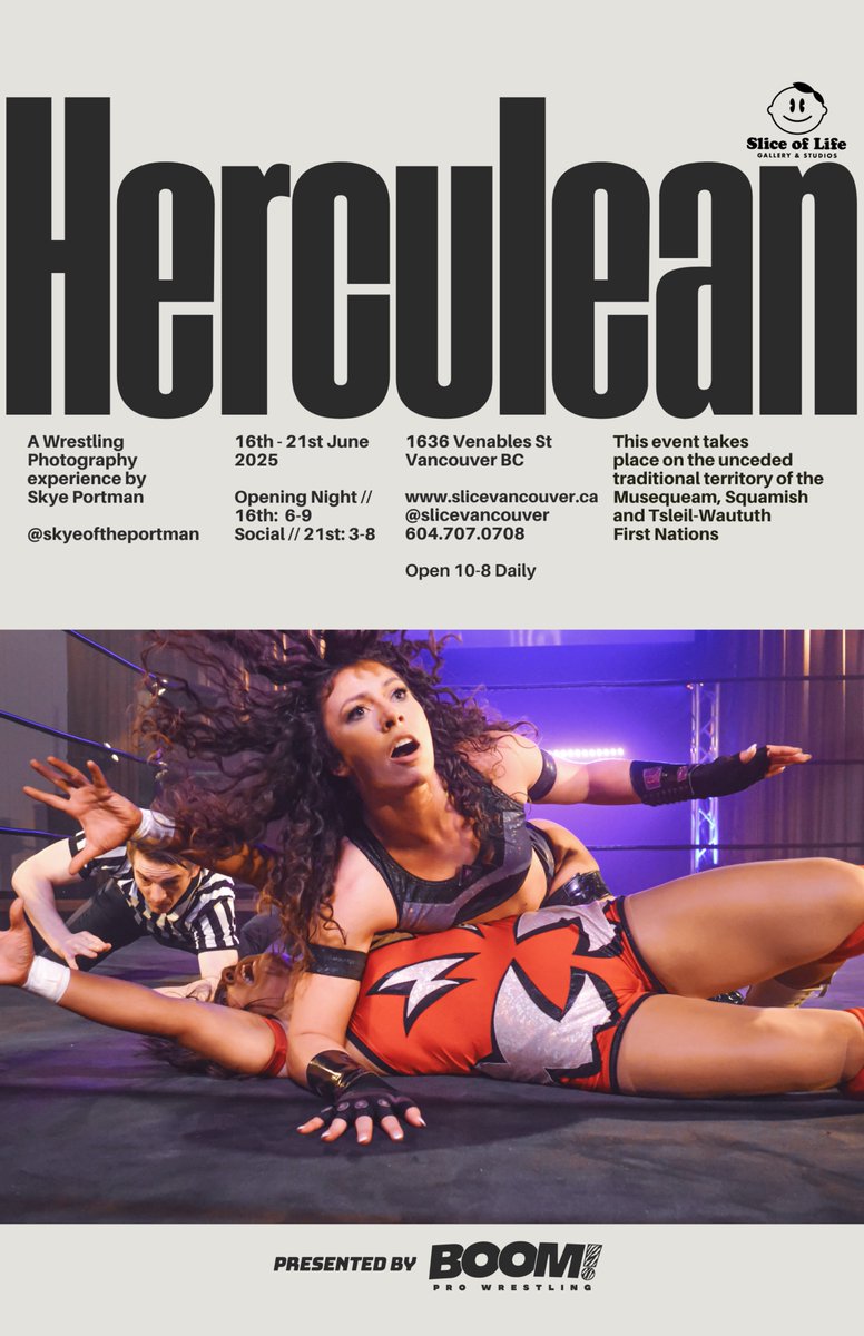 I’ll be at Slice of Life from 3-8 TODAY. I got two different snacks as I don’t think the gallery allows snacks but WE BE REBELS that snack quietly.  

Last time for this poster now. Thank you for the support. Wouldn’t have happened without you x

#vancouver #photography