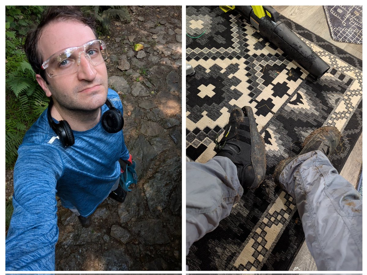 Got dirty outside today