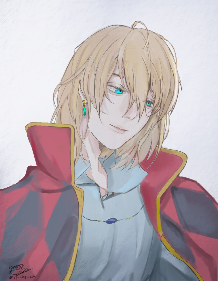 Springrain_326's tweet image. あんまり評判良くなかったハウル
 
 #イラスト  #ハウル  #イラストレーターさんと繋がりたい