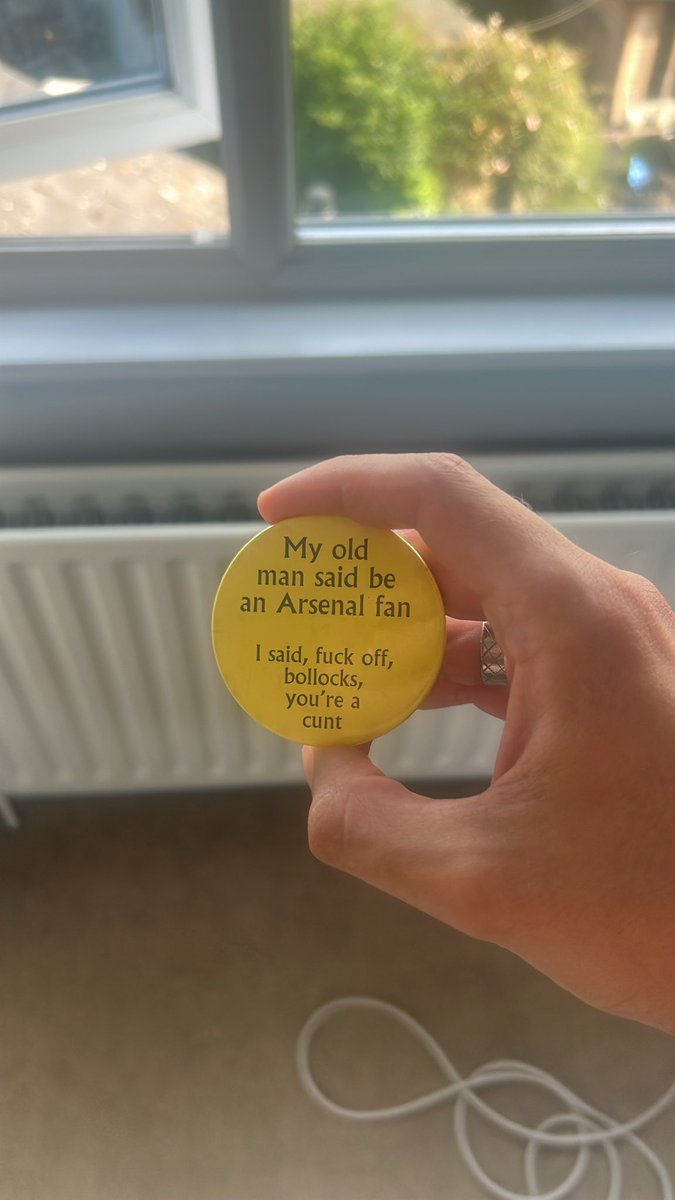 Liam Heath (@liamfheath) on Twitter photo Insane pin badge pull Insane pin badge pull