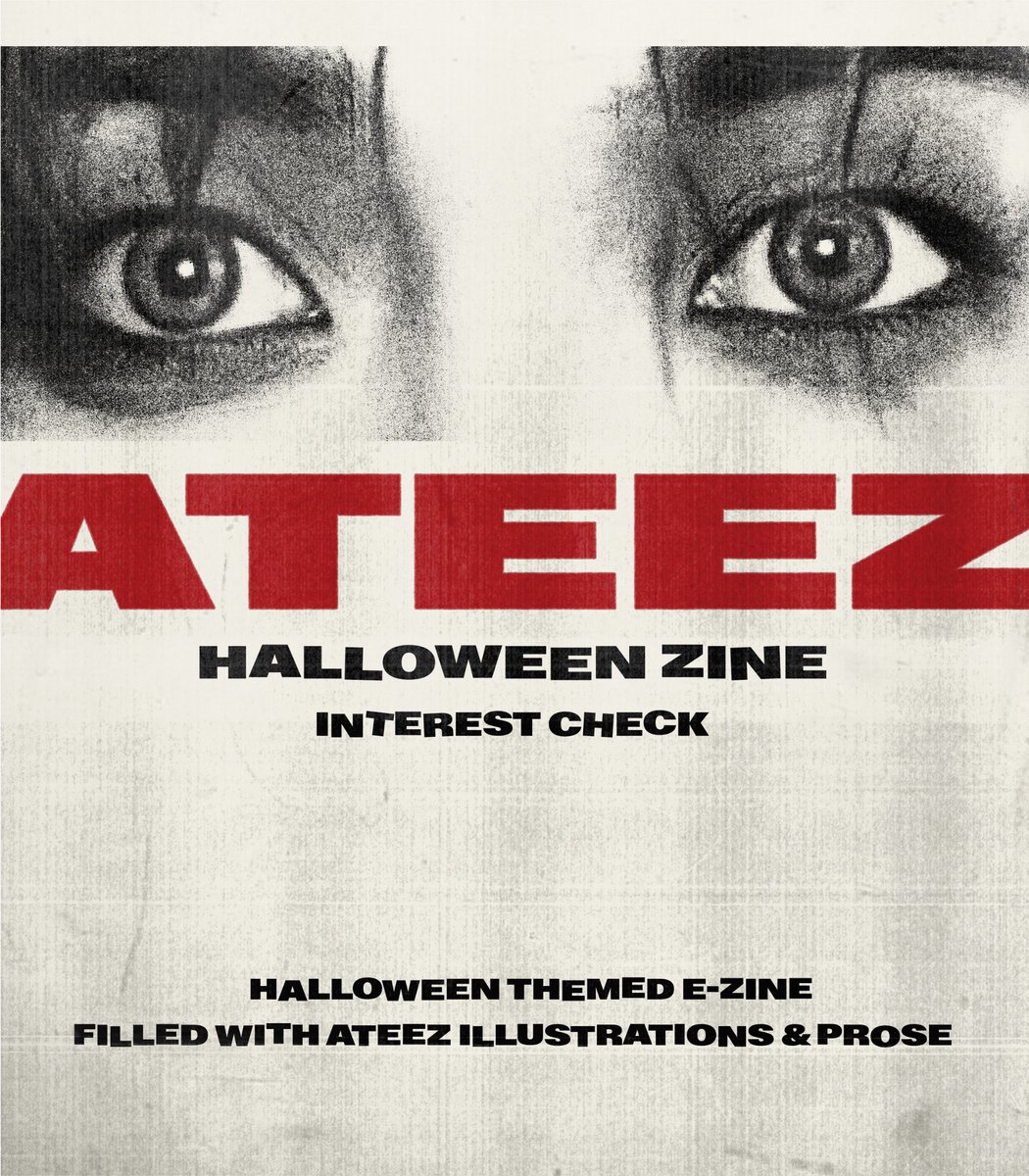 Ateez Halloween Zine tweet media