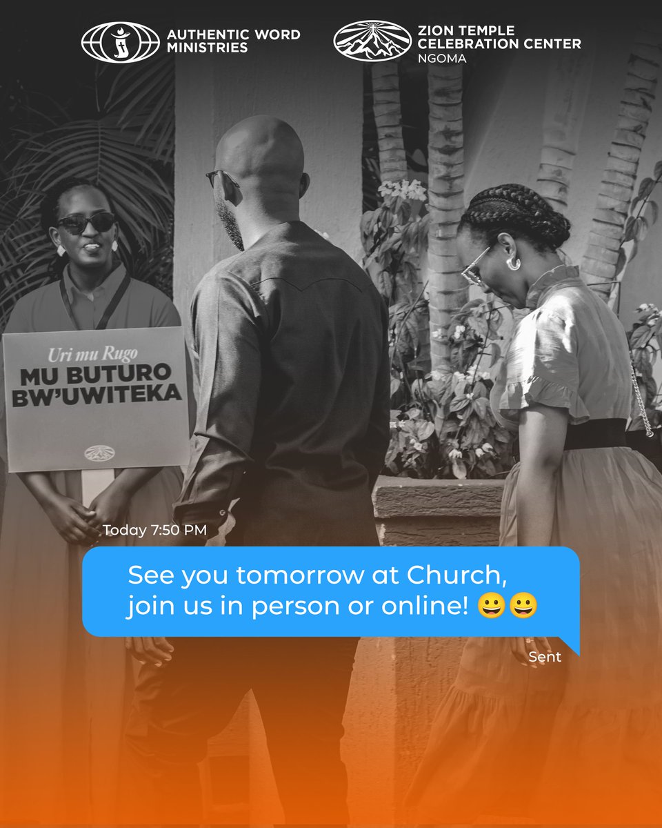 ZionTempleCC's tweet photo. Join us at church tomorrow - whether you're walking through the doors or tuning in from wherever you are.
If you're joining us virtually, please note we have a new link to follow the services, find it among the links in our Bio and let's worship together!
#SundayIsHere https://t.co/Gn0sVo19T3