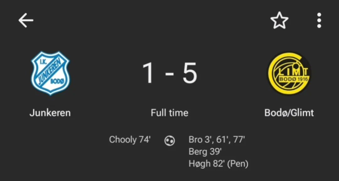 Bro scored a hattrick