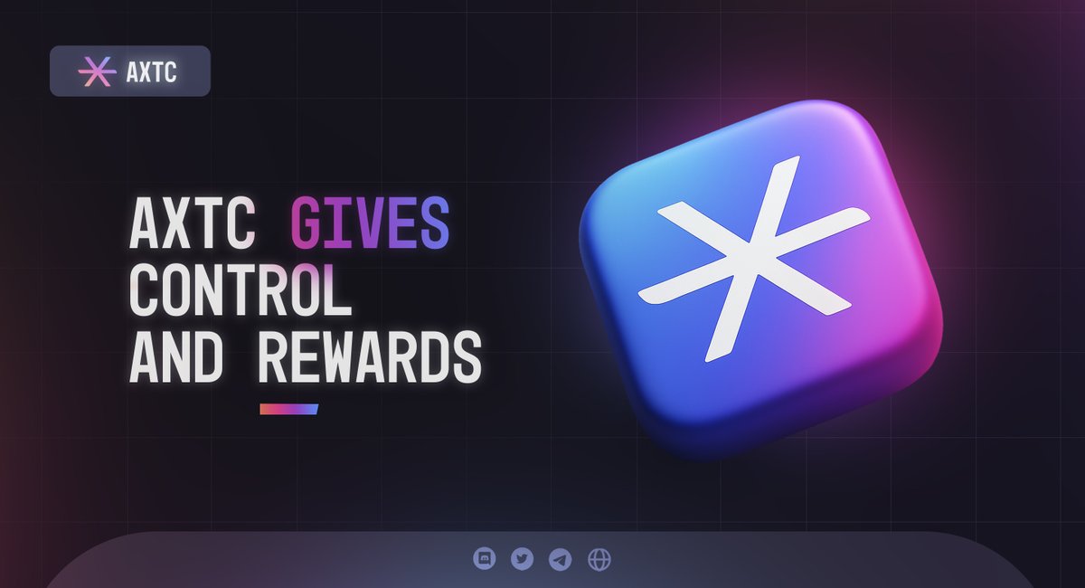 AXTCX9's tweet photo. Coming soon to change the game.๐
#AXTC solves the BIGGEST #Web2 problems:
โ No ownership โ โ
Your data, your rules
โ No rewards โ โ
Earn for engagement
โ Shadowbans โ โ
Decentralized = No censorship
Stay tuned for updates...
#Web3Social https://t.co/50JECz40gn