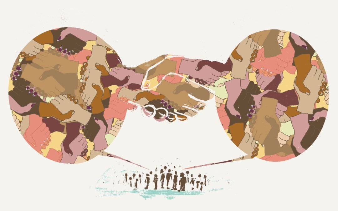 ORAR EN EL MUNDO OBRERO
JORGE J. HERNÁNDEZ DUARTE
Mis manos, esas manos y Tus manos
hacemos este Gesto, compartida
la mesa y el destino, como hermanos.
Las vidas en Tu muerte y en Tu vida.
Pere Casaldáliga.
hoac.es/2025/06/19/12o…