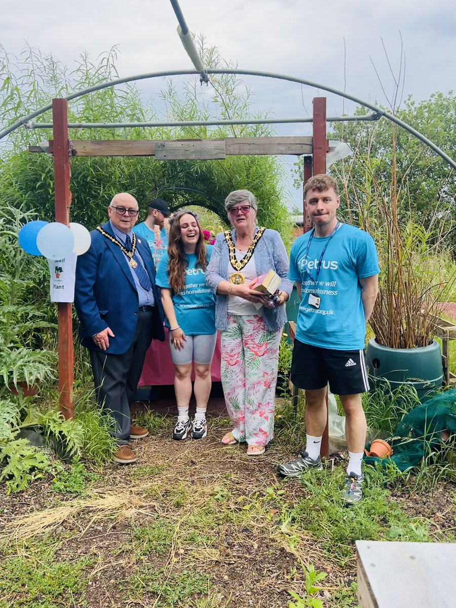 What a strange day of weather. Popped into Rochdale’s Aspire to Inspire who were having a food larder day. Amazing team of volunteers. Then visited Petrus Community summer fair. Great stalls, cakes plants &amp; books on sale, bought plenty. #Rochdale #community