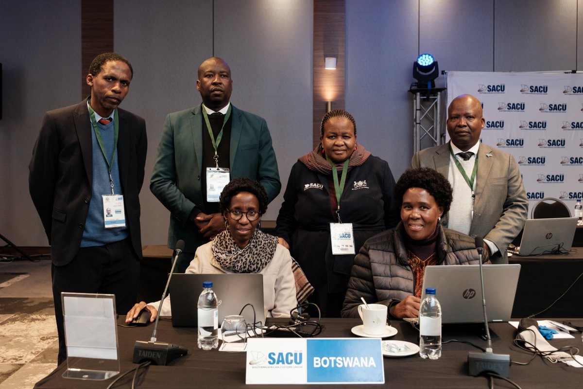 SACUSEC's tweet photo. The 78th Meeting of the SACU FRAC  that was held on 21 – 22 June 2025 in Windhoek, Namibia and chaired by the Chief Director at the National Treasury of South Africa, Mr. Themba Zulu, considered key governance areas of the Secretariat. https://t.co/apTGMaS6sq